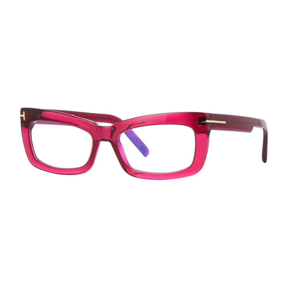 NEW Tom Ford FT5966-B 075 Shiny Fuxia Sunglasses Authentic